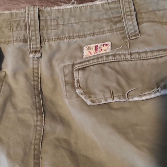 Mens polo jeans company camouflage camo distressed size 36 cargo - Picture 4 of 7